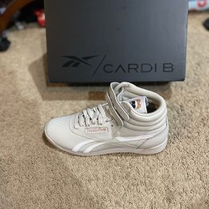 Cardi B Reebok Hightop Classic